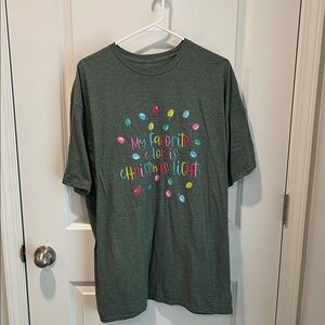 Christmas Lights Graphic T-Shirt